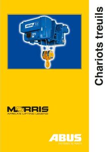 ABUS Wire Rope Hoists - French